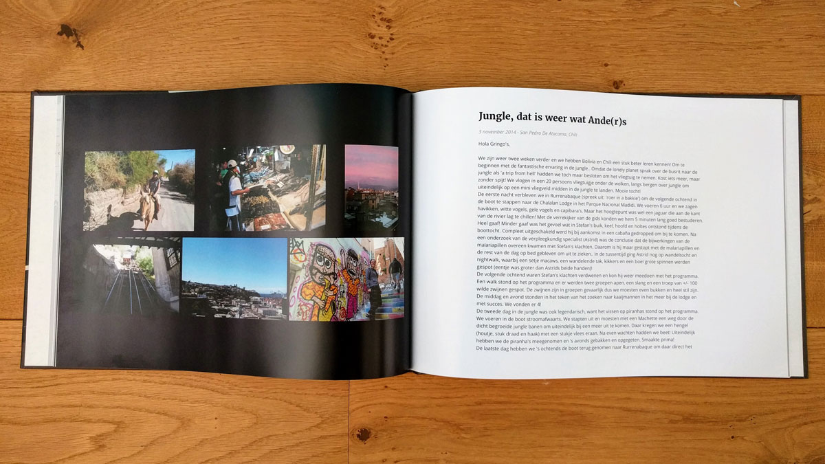 Reisdrukker: Fotoboek Maken van je Reisblog